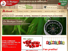 Tablet Screenshot of laboutiquescoute.com